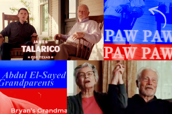 Grandparents Star in Political Ads to Connect with Voters