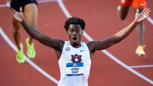 Masai Russell Sets New 100m Hurdles World Record