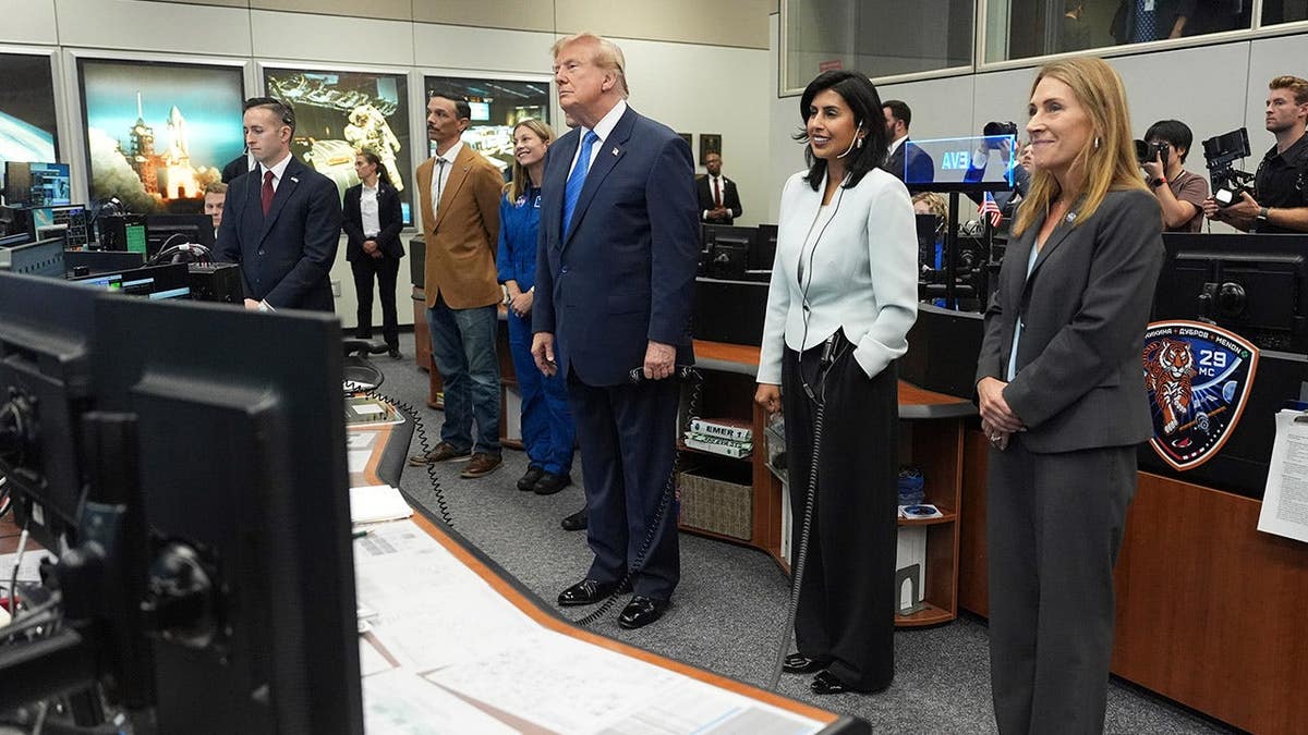 President Trump Connects With ISS Astronauts And Promotes Space Exploration