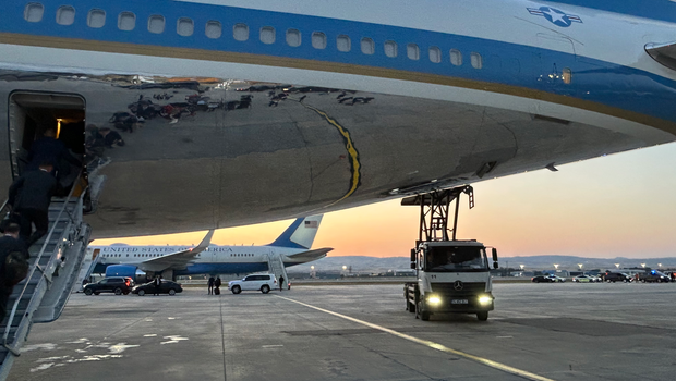 Trump’s Secret Flight from NATO Summit