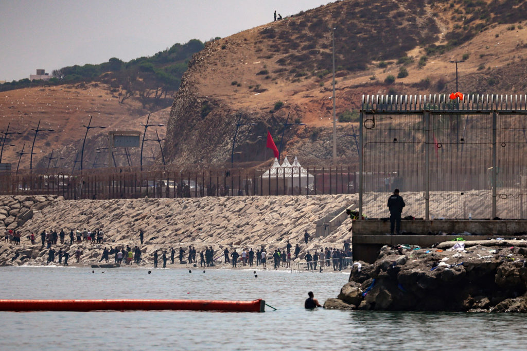 Spain Reinforces Sea Border in Ceuta Amid Migrant Crisis