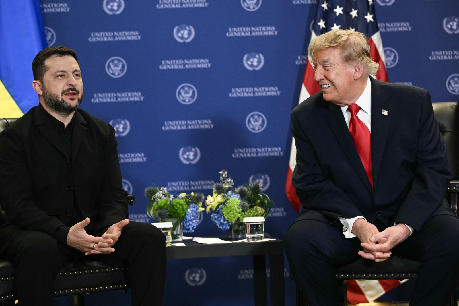 Trump and Zelensky Discuss Solutions During UNGA Briefing