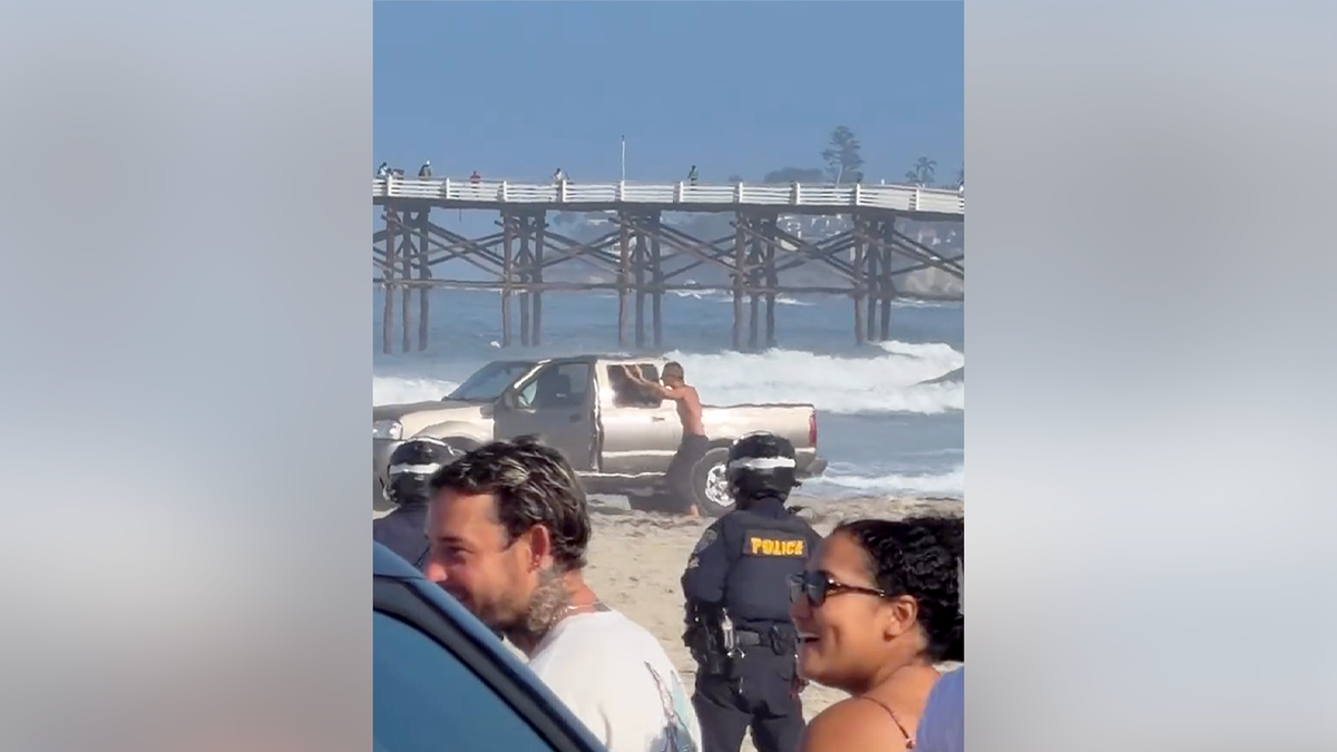 Reckless Driver’s Beach Pursuit Ends in Arrest in San Diego