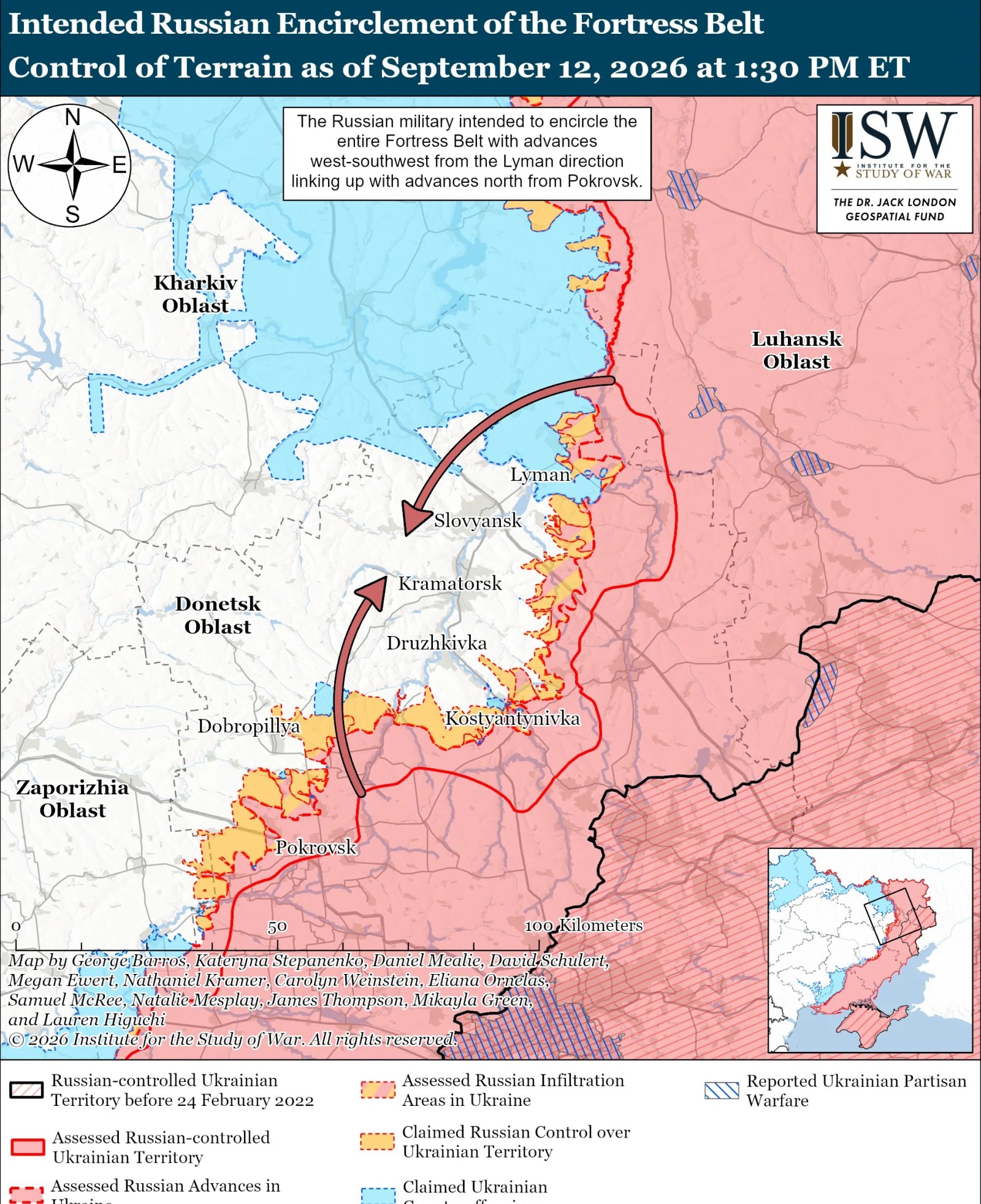 Kyiv Challenges Russian Objectives in Donetsk, Gains Strategic Advantage