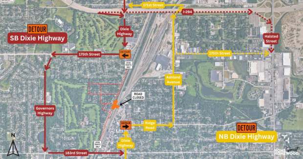 Homewood’s Dixie Highway Viaduct Closure and Flood Mitigation Efforts