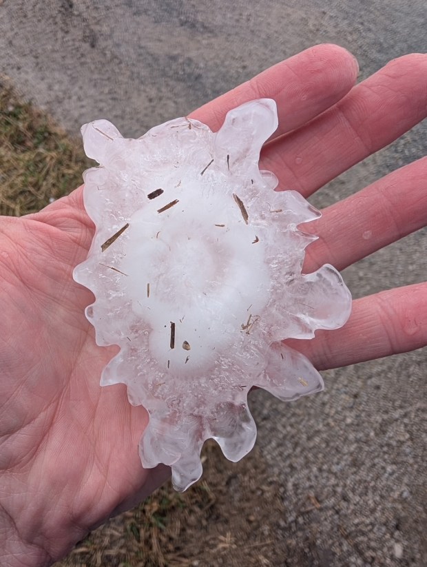 Illinois Records Largest Hailstone Amid Severe Weather Year