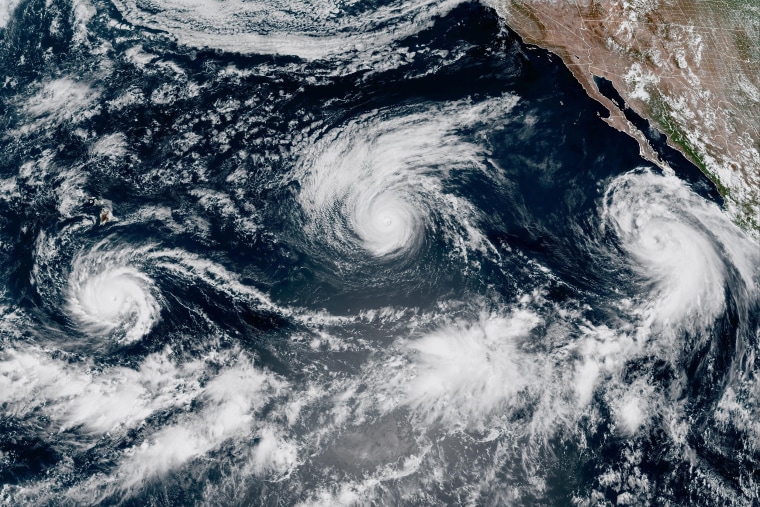 Texas Battles Aftermath of Tropical Depression Edouard; Pacific Hurricanes Spark Concern