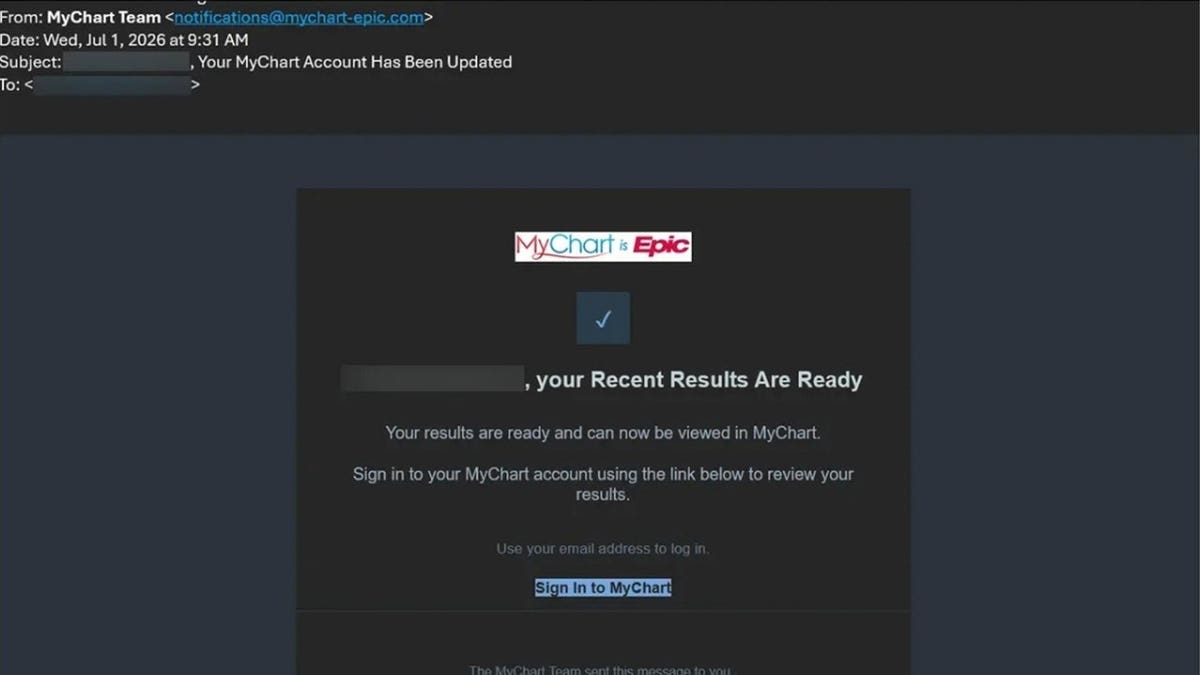 Staying Safe from MyChart Phishing Scams