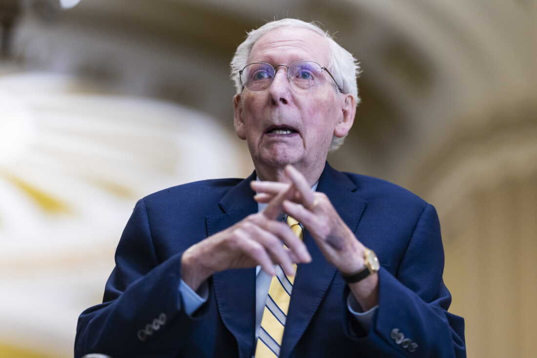 Senator Mitch McConnell Returns to Senate After Medical Absence