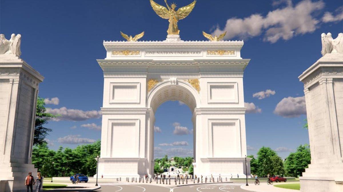 Trump’s Plans for Triumphal Arch and White House Enhancements