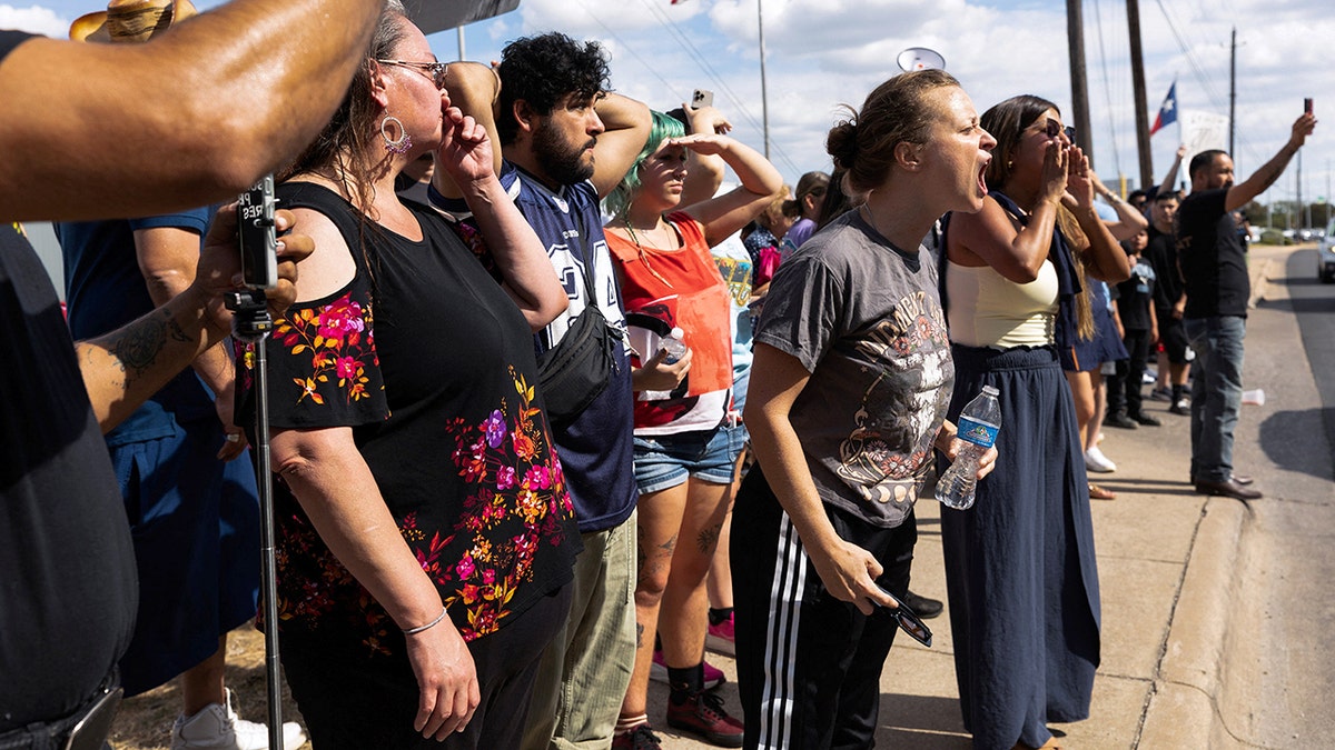 Coordinated Protests in Austin Following ICE Shooting