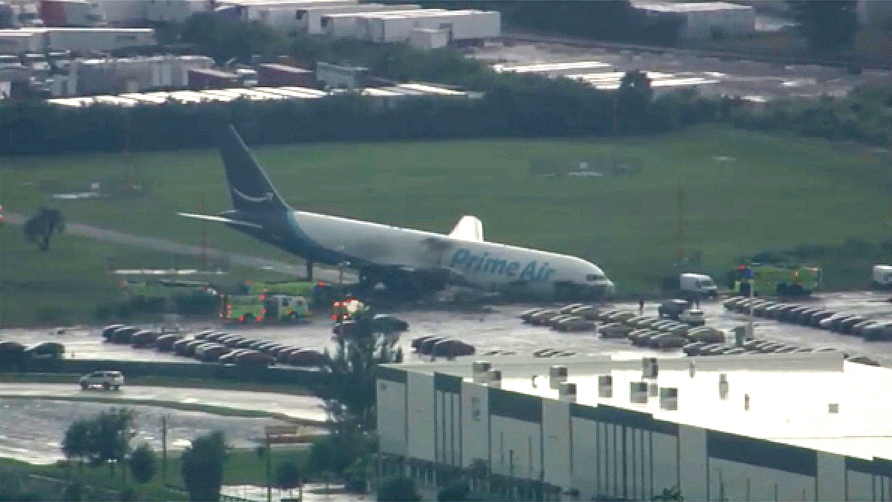 Amazon Cargo Jet Crash at Miami International Airport
