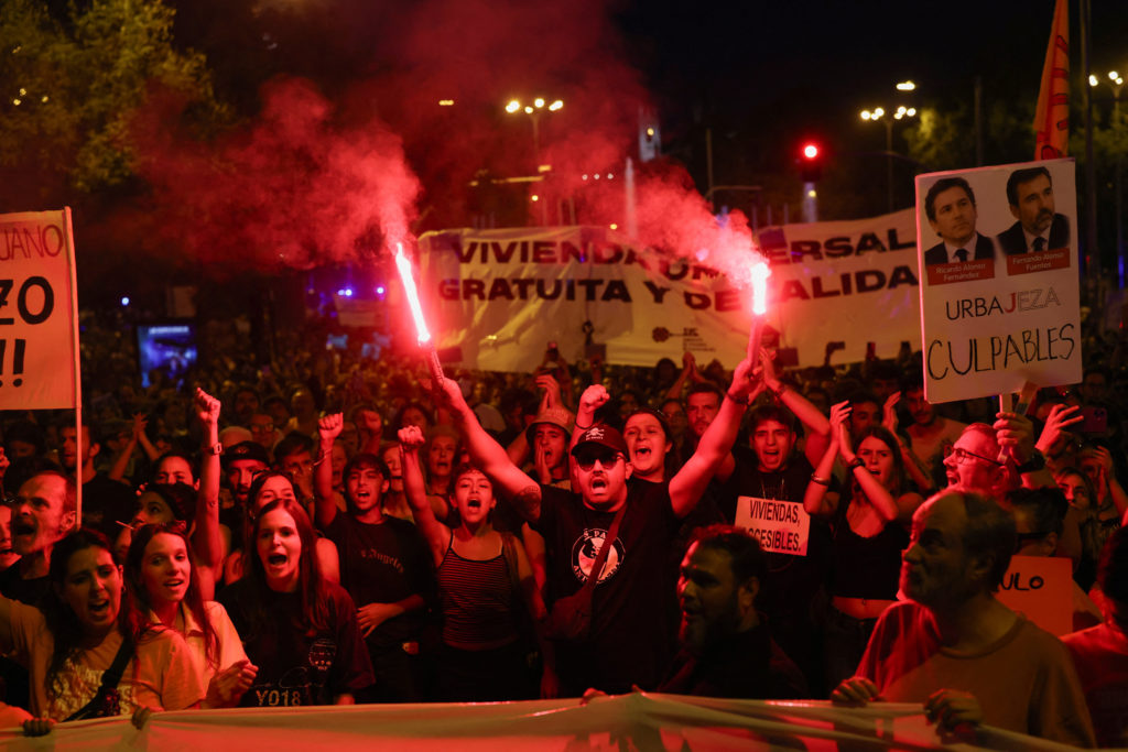 Protests Erupt in Madrid Over Housing Crisis