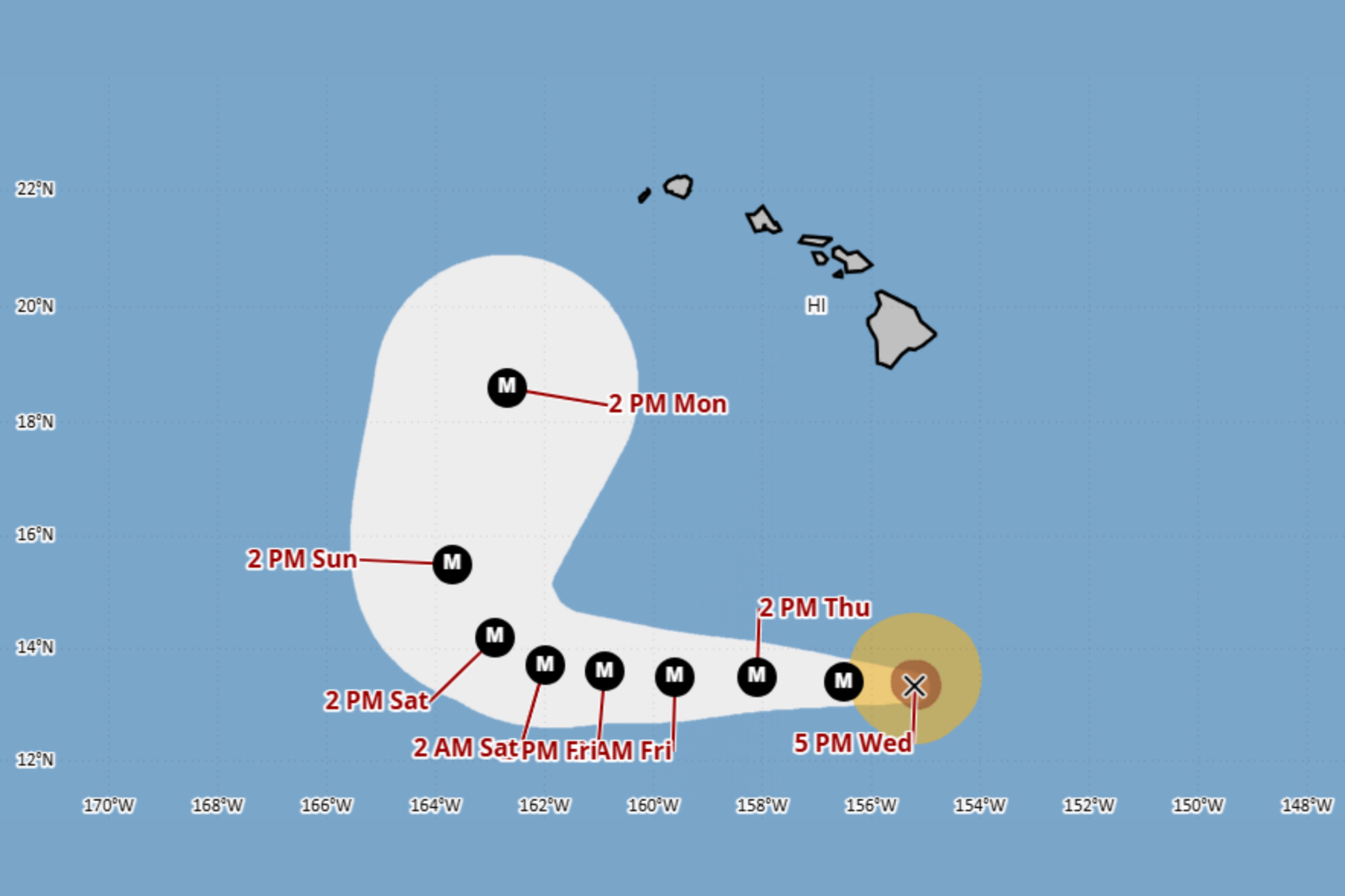 Three Hurricanes Impact Pacific Ocean Ahead of Labor Day