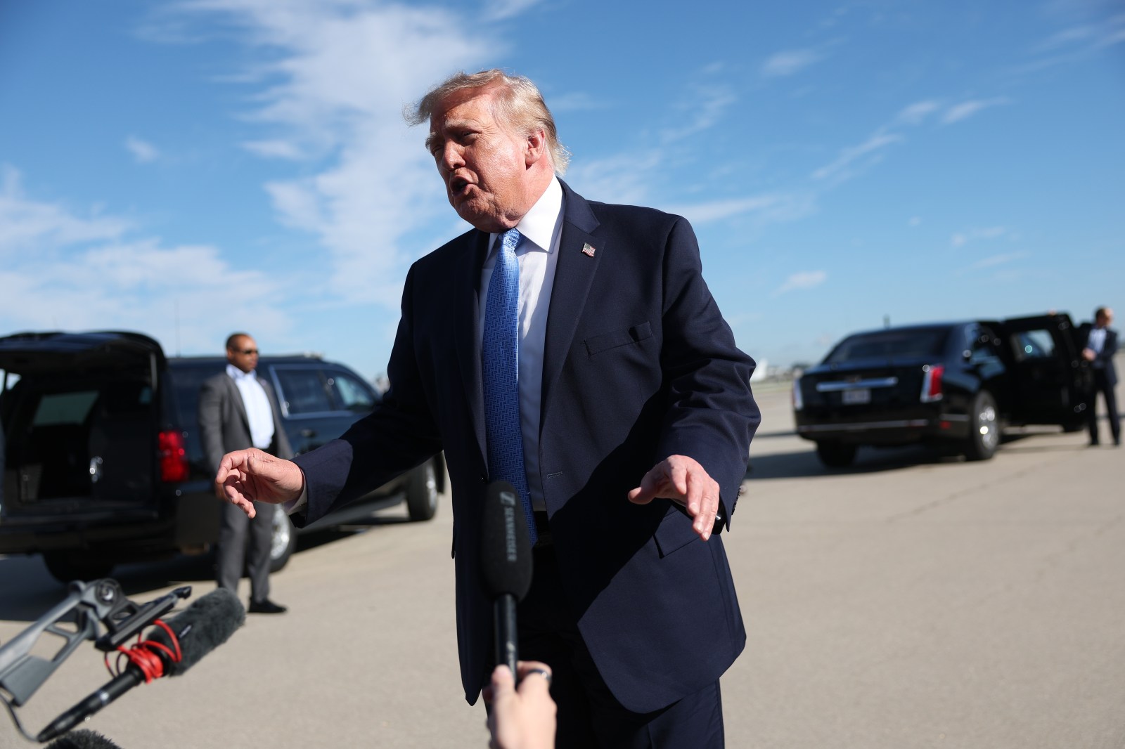 Controversy Over U.S. Government-Funded Political Ads Promoting Trump
