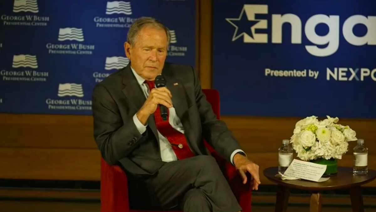 George W. Bush Reflects on Ceremonial First Pitch After 9/11