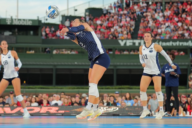 Ava Falduto’s Historic Volleyball Experience at Wrigley Field
