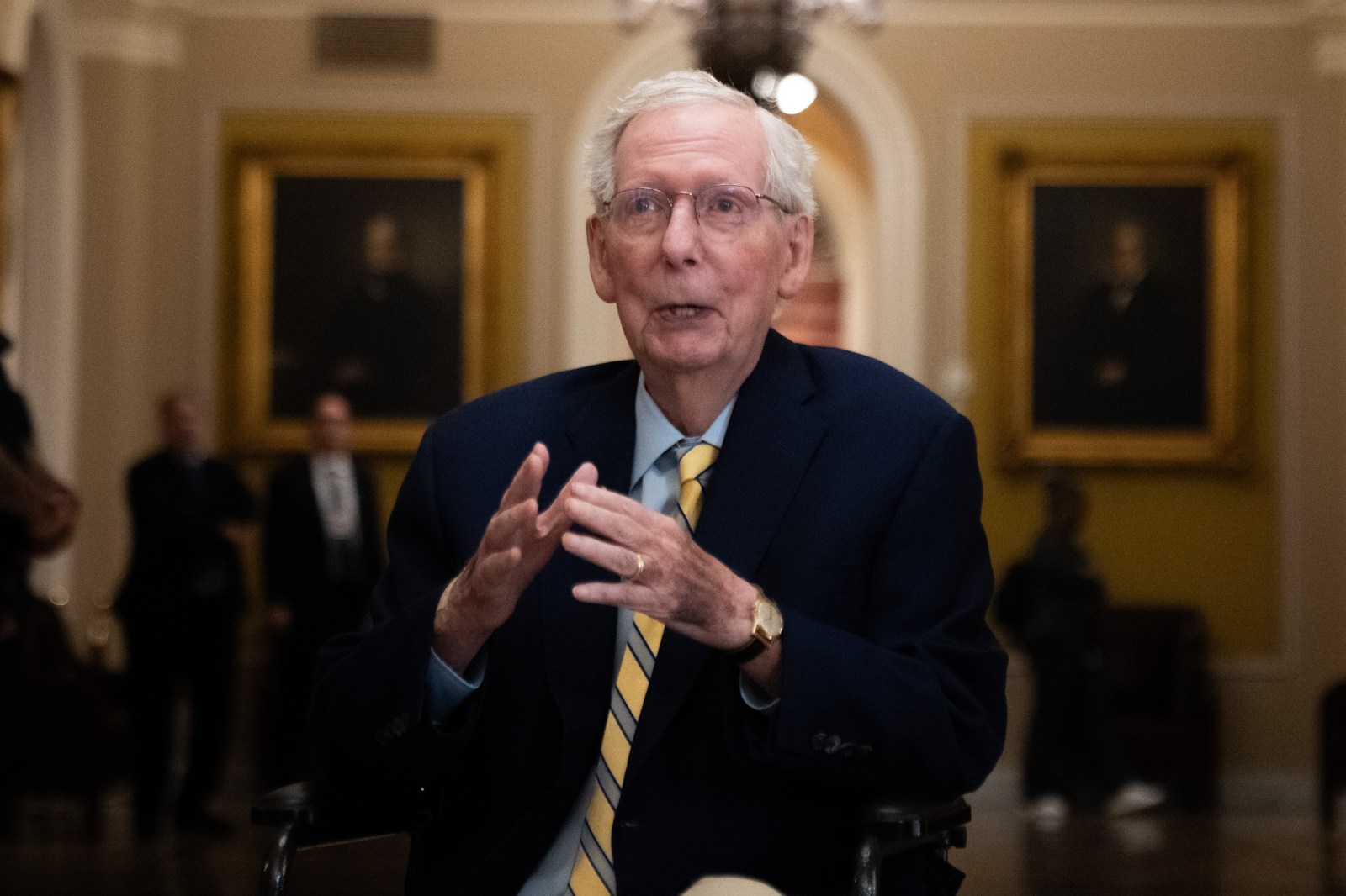 Mitch McConnell Returns to Congress After Extended Absence