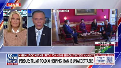 China’s Military Support for Iran Is Accelerating, Warns Gen Jack Keane