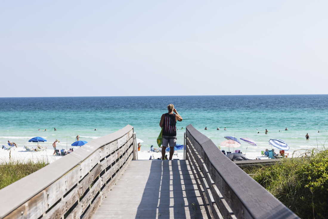 Beach Access Battle in Santa Rosa Beach