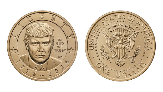 U.S. Mint Releases $1 Coins Featuring Donald Trump
