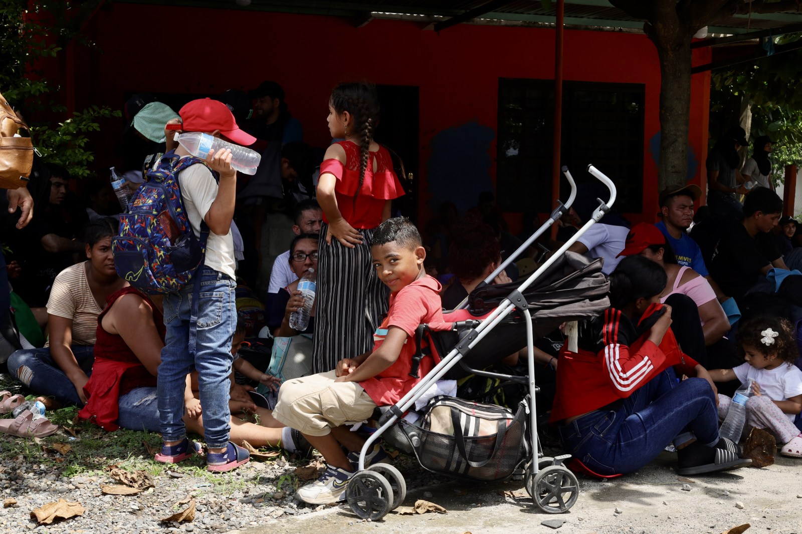 Migrant Caravan Travels Through Mexico Amid U.S. Border Crackdown