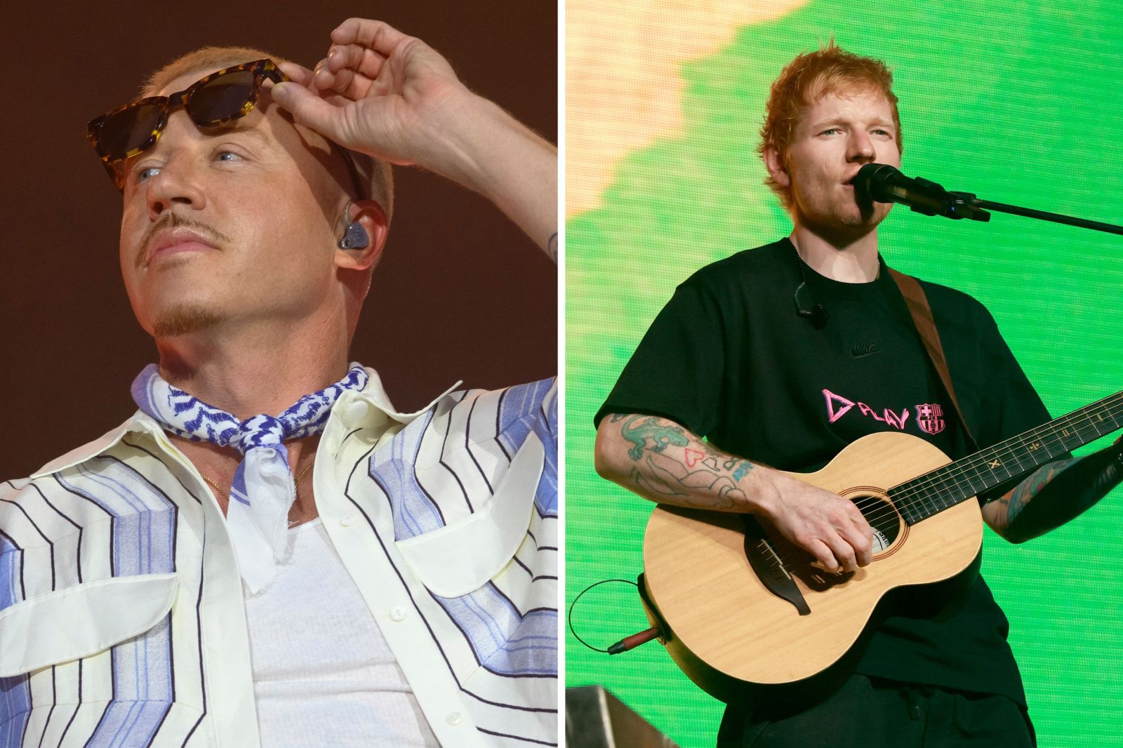 Macklemore Removed from Ed Sheeran’s Loop Tour After Remarks