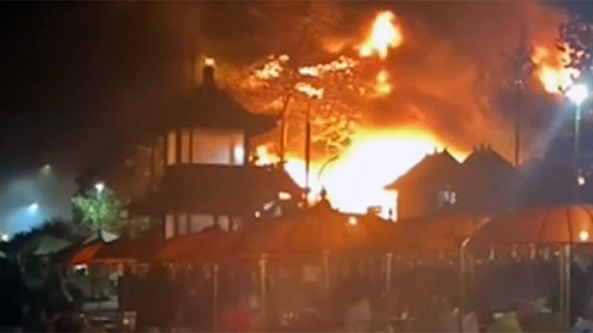 Chaos at Bali Restaurant After Balloon Explosion