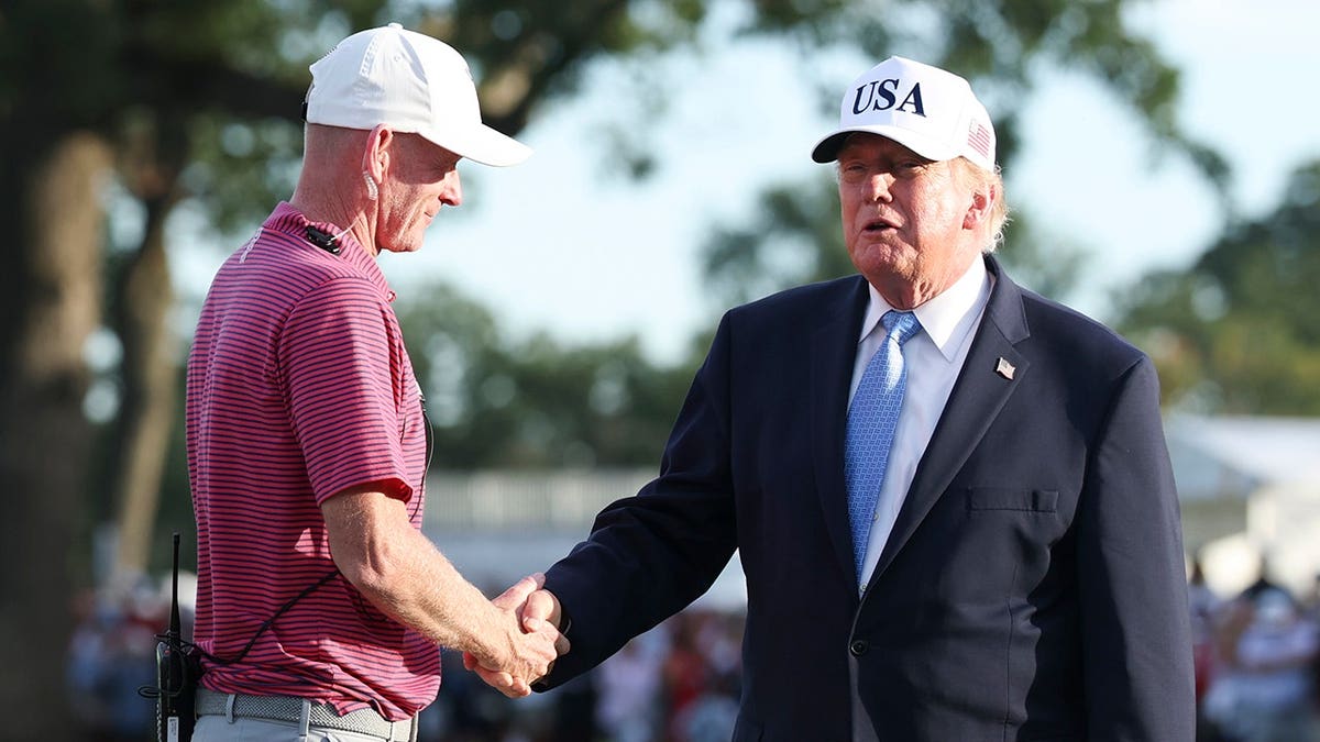 U.S. Team Triumphs in Presidents Cup with Cameo from Trump