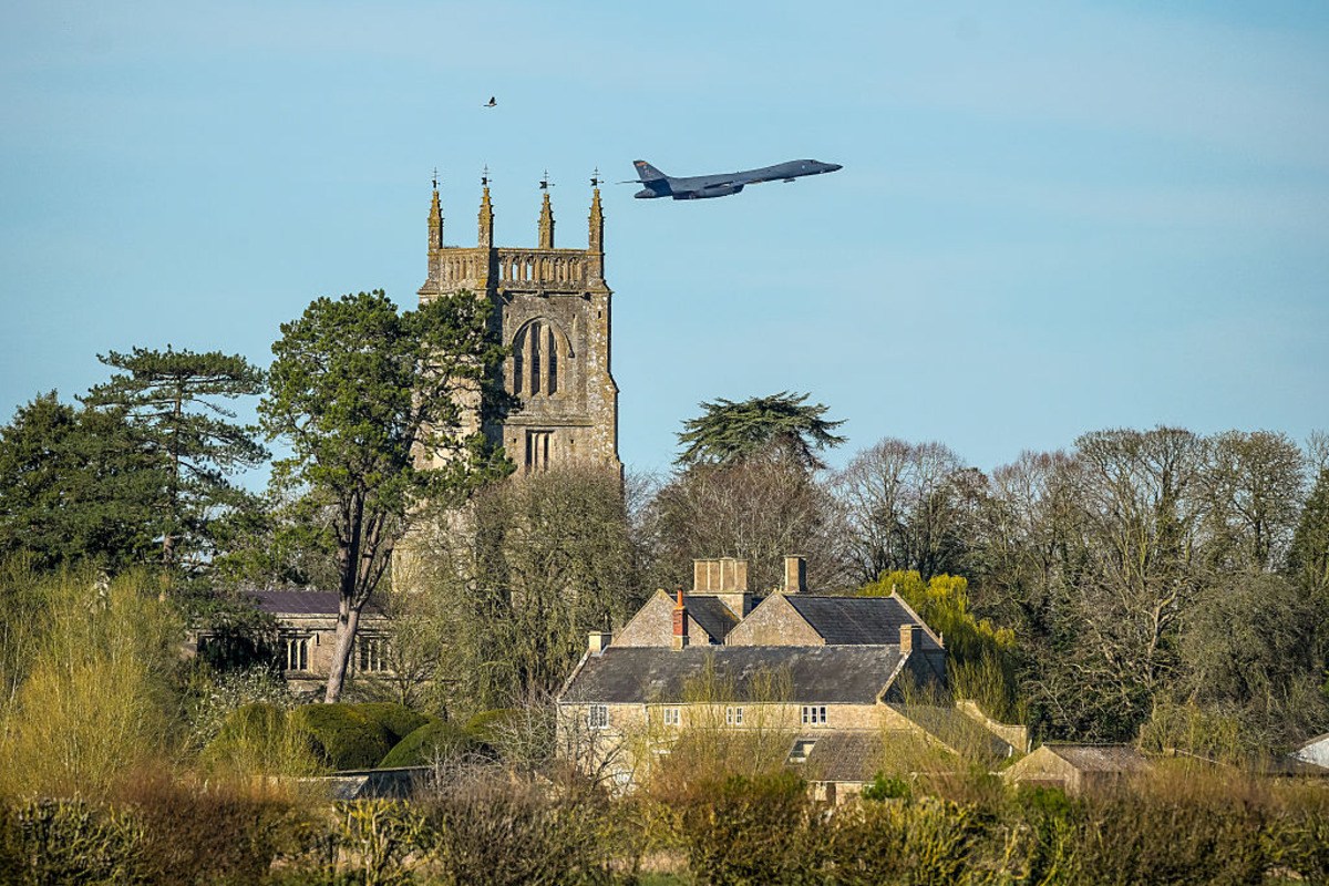 Major Incident Declared Near RAF Fairford in the UK