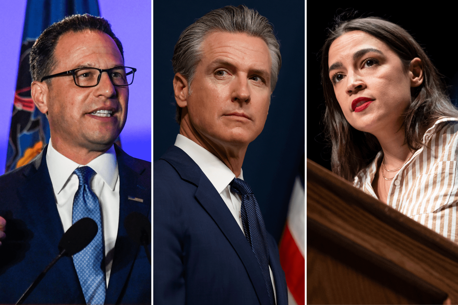 California Governor Gavin Newsom Talks Democratic Socialists of America