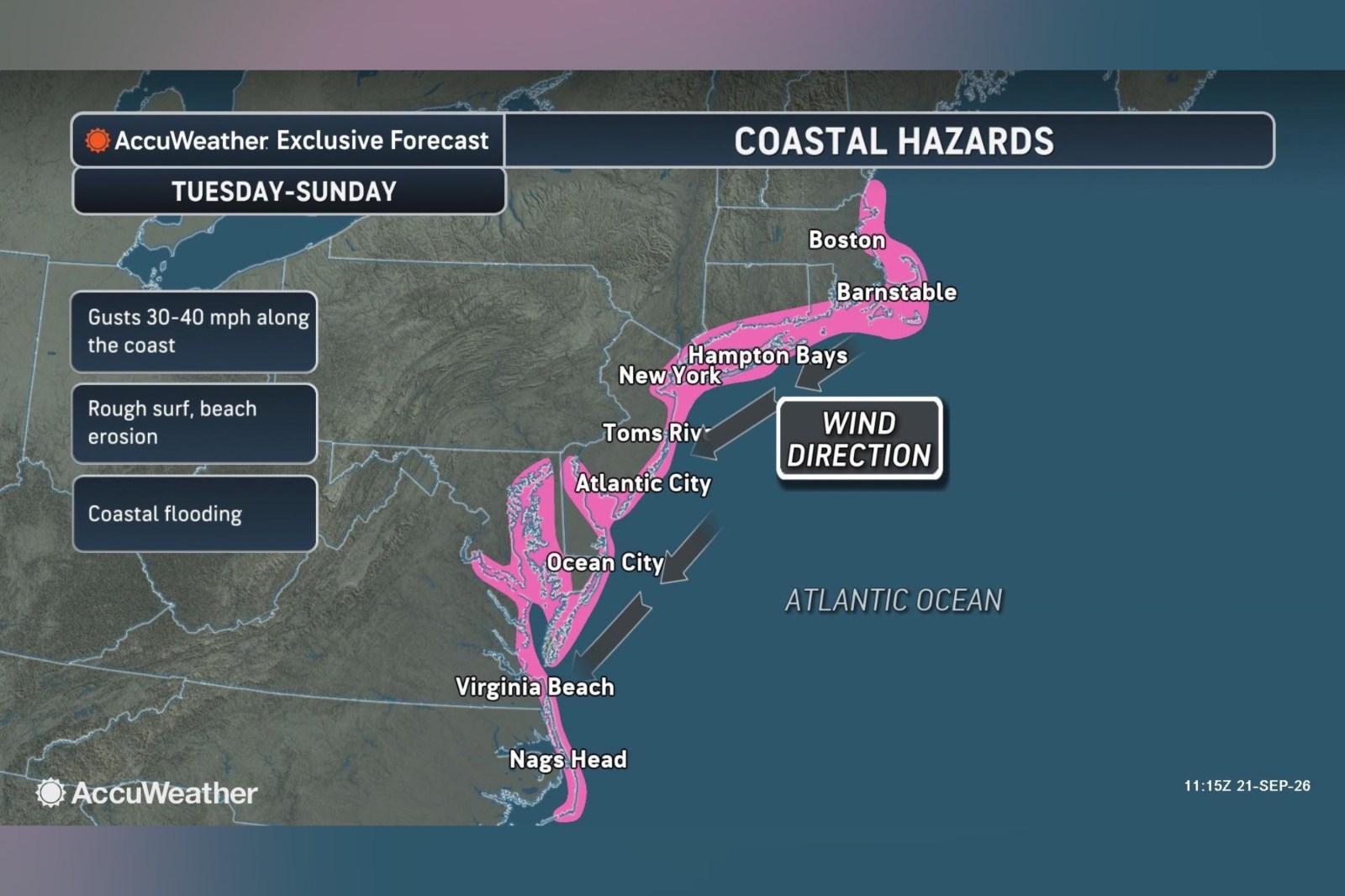 Potential Nor’easter Threatens East Coast with Heavy Impact