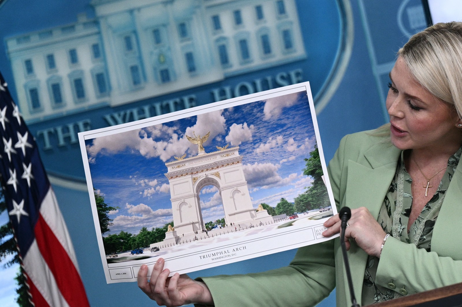 Trump Announces Military Use for Planned Washington Arch