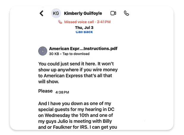 Businessman Accuses Kimberly Guilfoyle of Pay-to-Play Allegations
