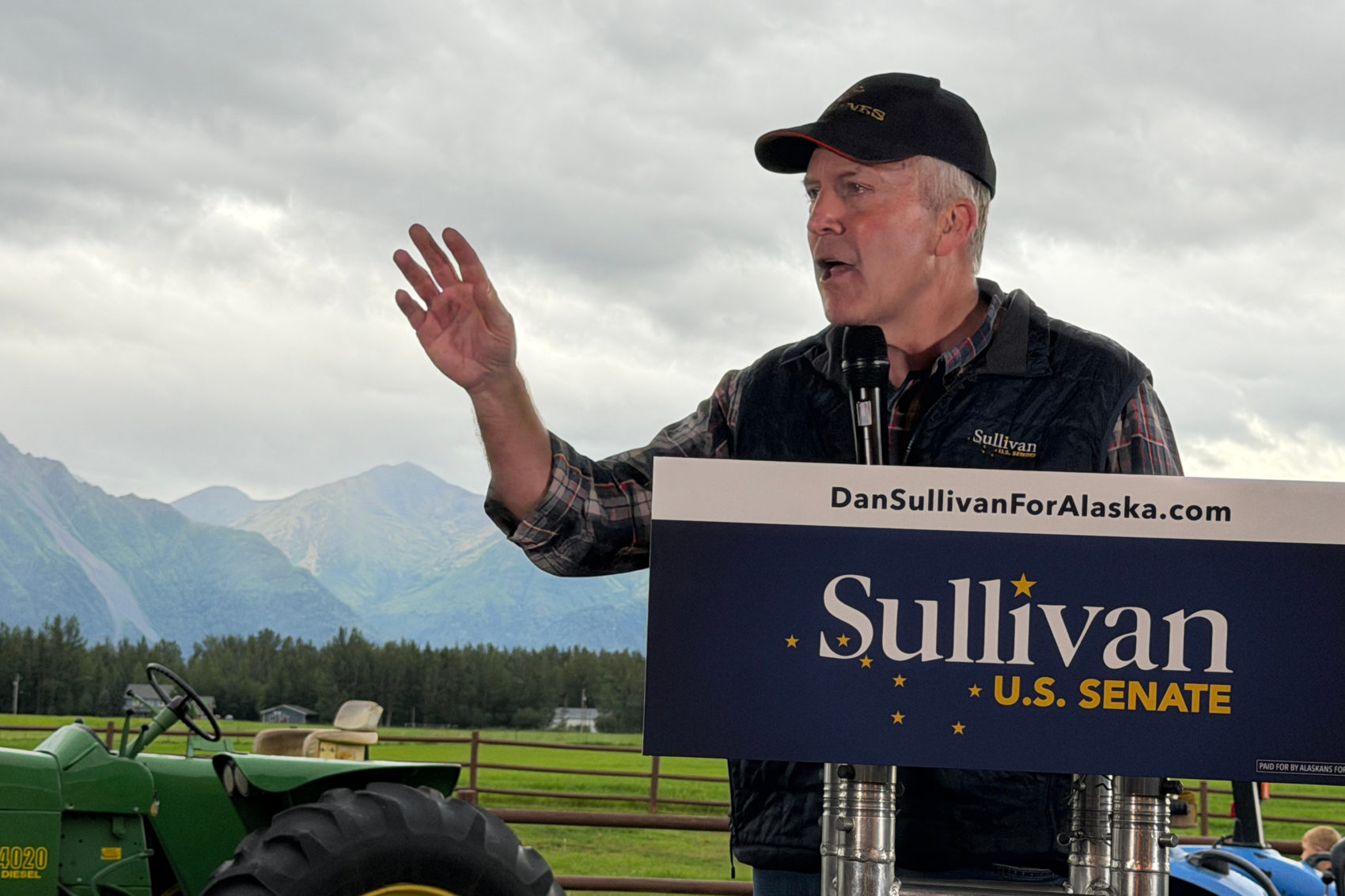 Trump Visits Alaska to Rally Support for Sen. Dan Sullivan