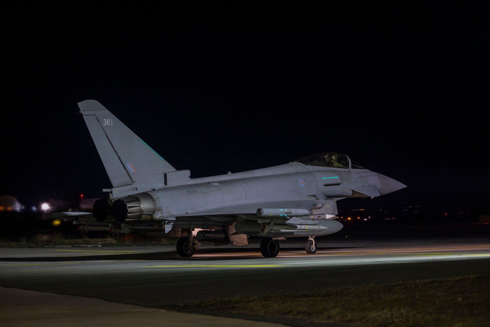U.K. Sends RAF Typhoon Jets to Saudi Arabia for Defense