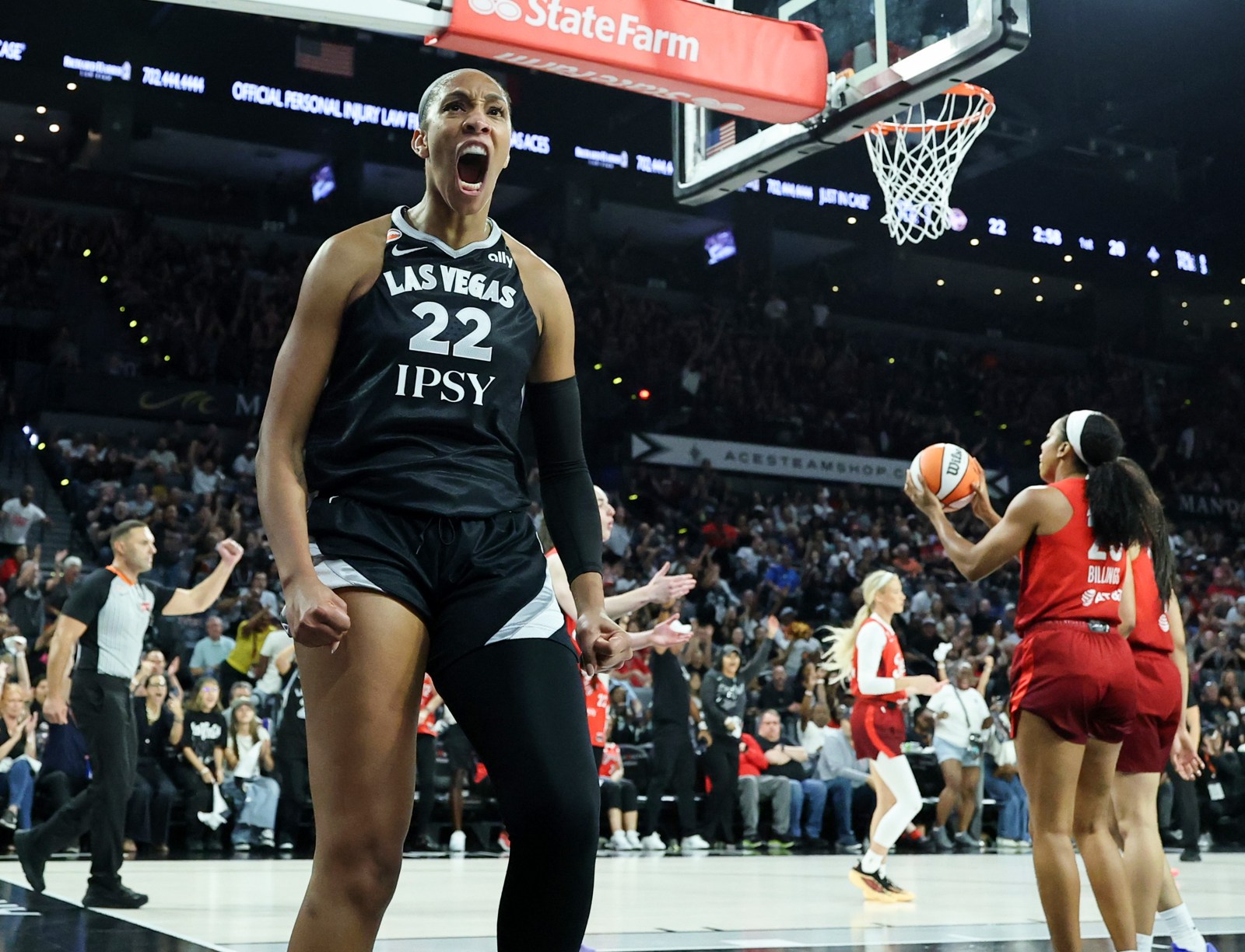 Las Vegas Aces Advance with Win Over Indiana Fever