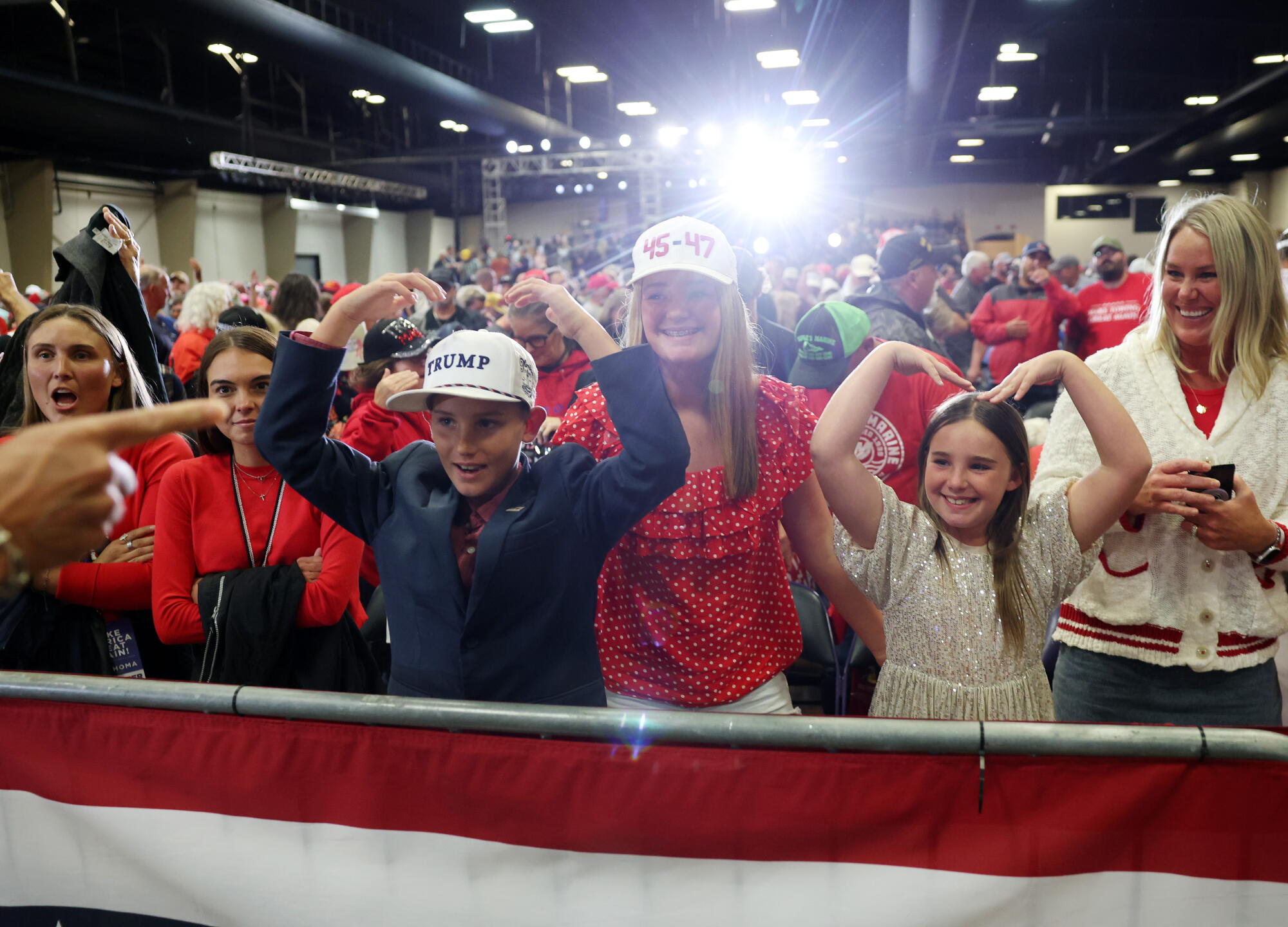 Trump Rallies Support in Republican Strongholds