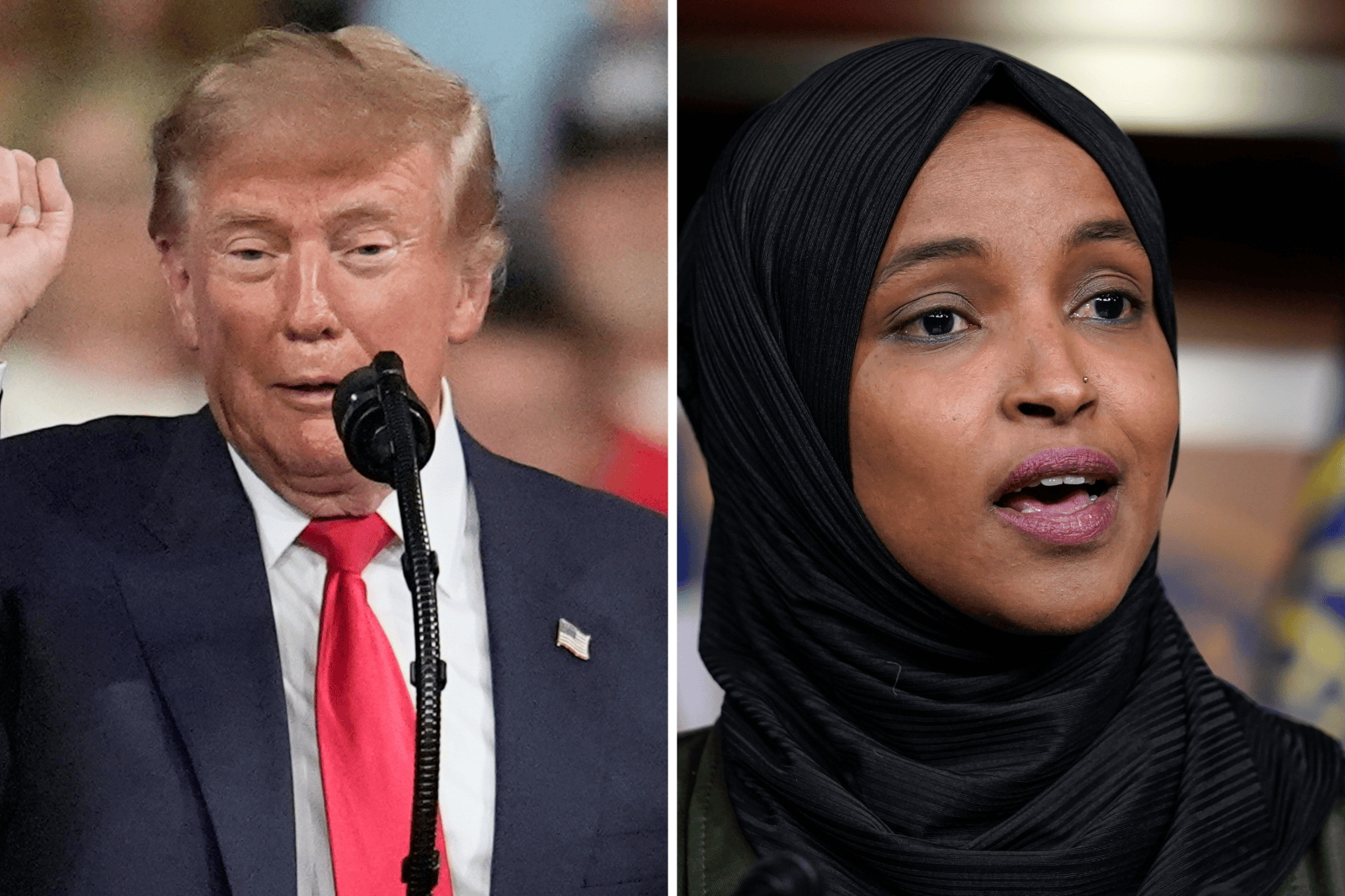 Trump’s Remarks on Ilhan Omar’s Congressional Seat