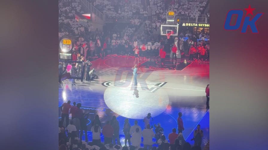 Teams Exit Court for National Anthem During WNBA Finals
