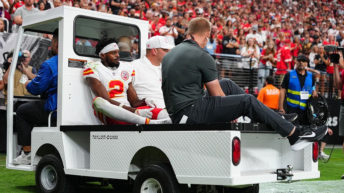 Kansas City Chiefs’ Tyquan Thornton Injures Ankle in Game Against Raiders