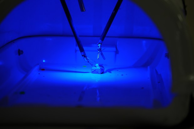 Students Explore Future in Medicine with Robotic Surgery Experience