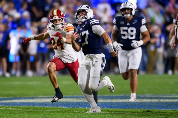 BYU Quarterback Bear Bachmeier Shines with Stellar Performance