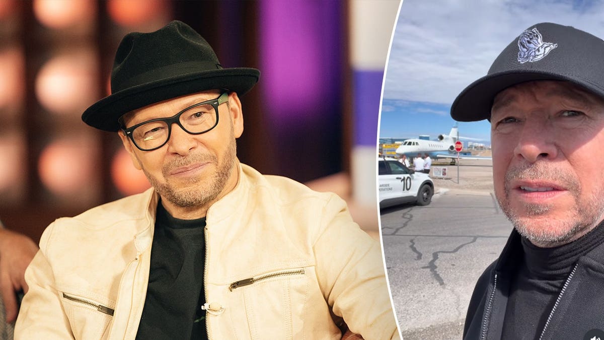 Donnie Wahlberg Expresses Gratitude After Plane Incident