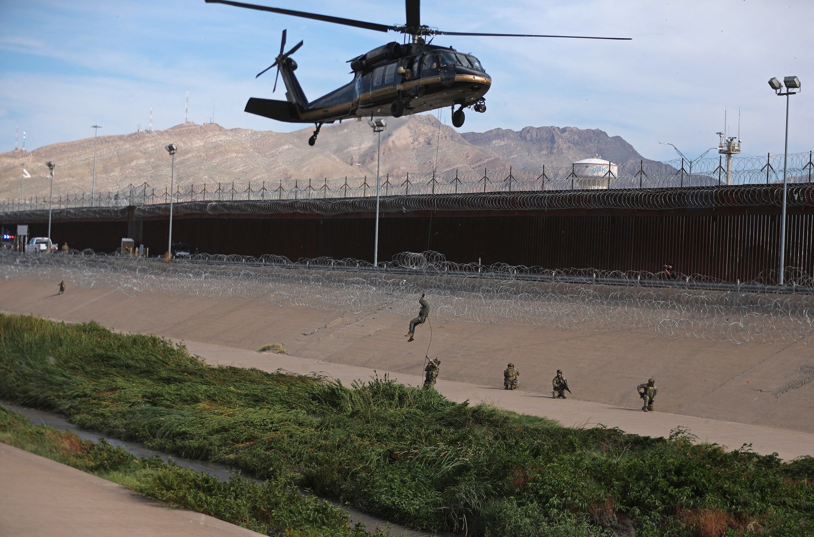 U.S. Military Initiates Operation on U.S.-Mexico Border