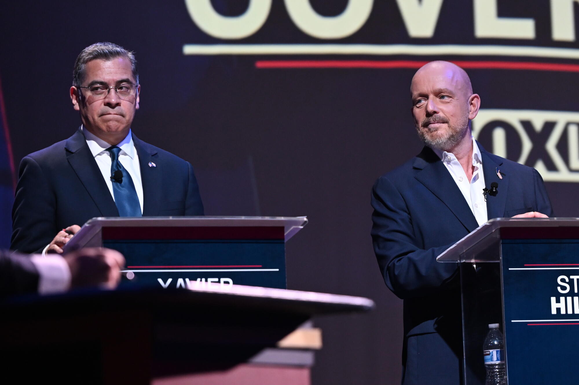 Becerra and Hilton Face Off in Crucial Debate Ahead of California Governor’s Election