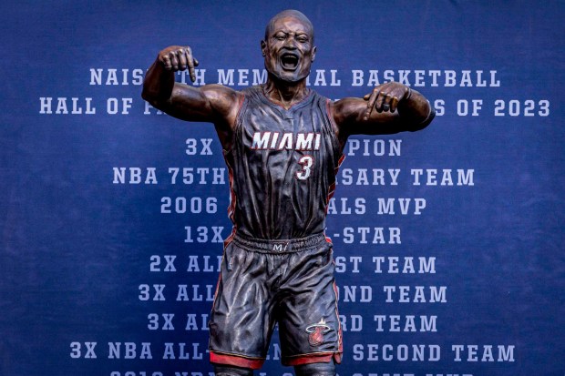 Dwyane Wade Statue Redesigned for Accuracy and Impact