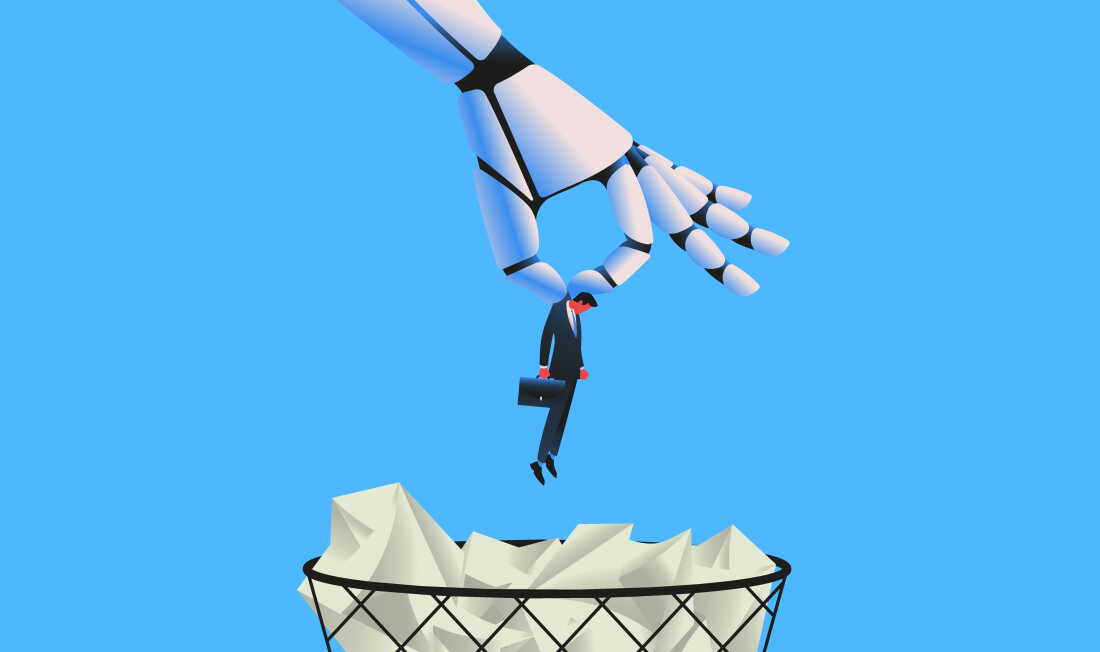 The Potential Impact of an AI Bubble on Recession and Automation